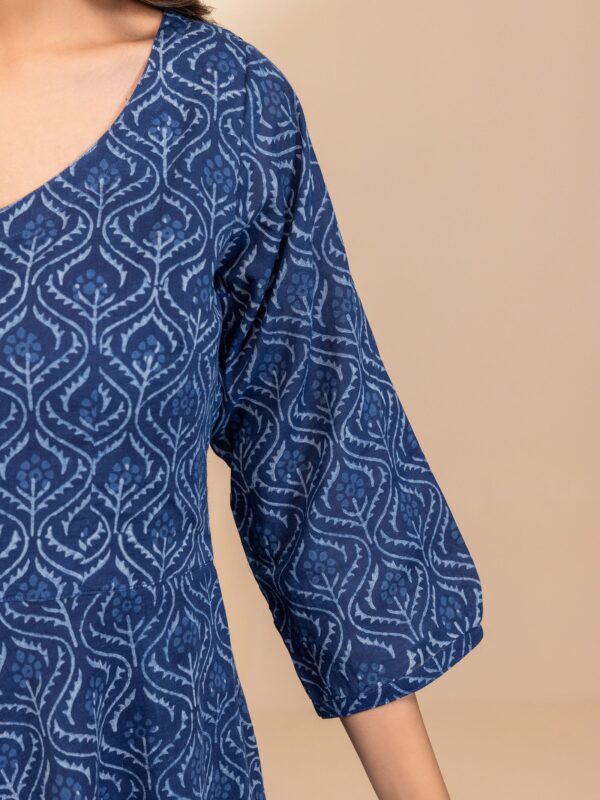 Indigo Ace Voile Dress for Women Modern Chic Style - Image 3
