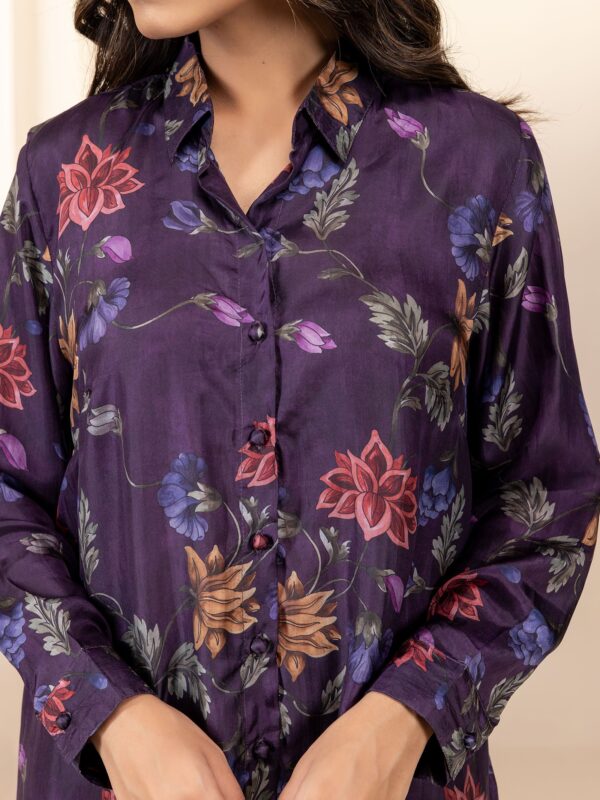 Vogue Silk Shirt Milan Edition for Women Elegant Party Wear